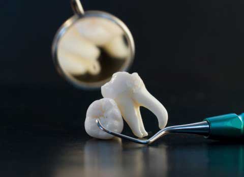 Removed tooth